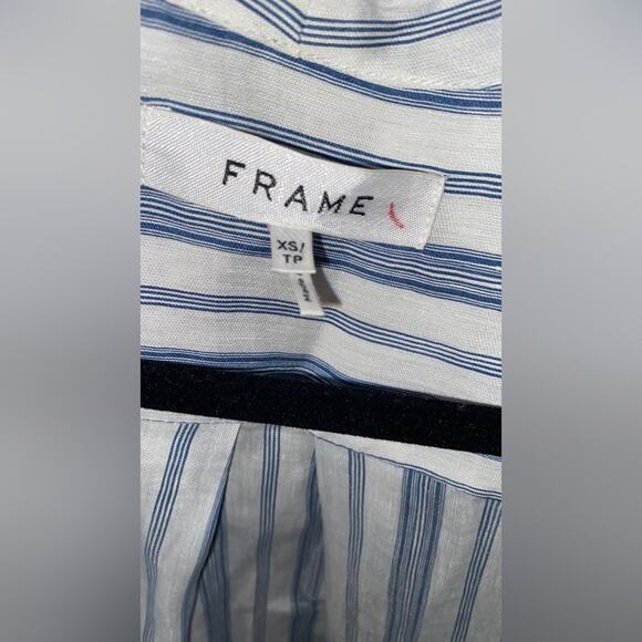 Frame Button-Down Top - Picture 9 of 9